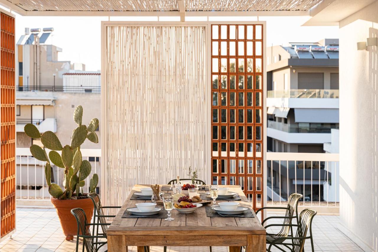 Sea View Beach Penthouse - Athens Coast Εξωτερικό φωτογραφία